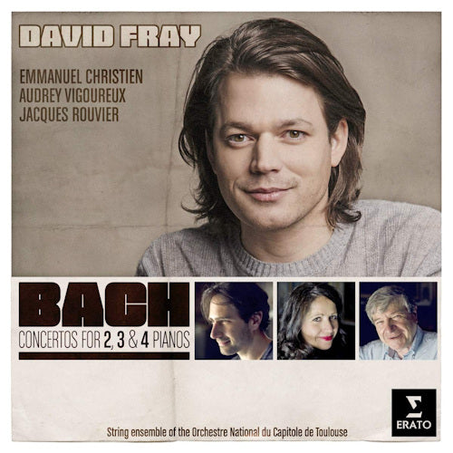 David Fray - Bach concertos for 2, 3 & 4 pianos (Christien/Vigoreux/Rouvier CD)