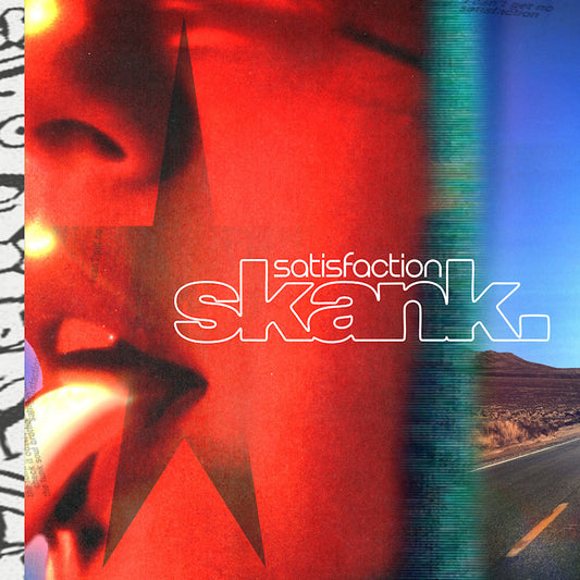 Fatboy Slim & The Rolling Stones - Satisfaction skank (one sided red vinyl) (12-inch maxi-single)