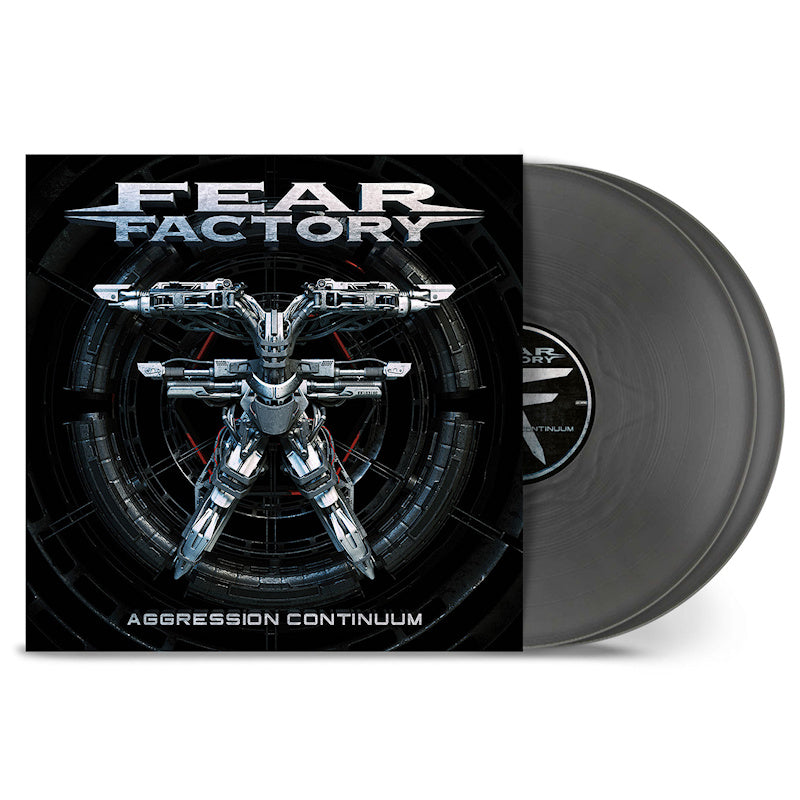 Fear Factory - Aggression continuum (Silver, Gatefold Sleeve, Coloured Vinyl LP)