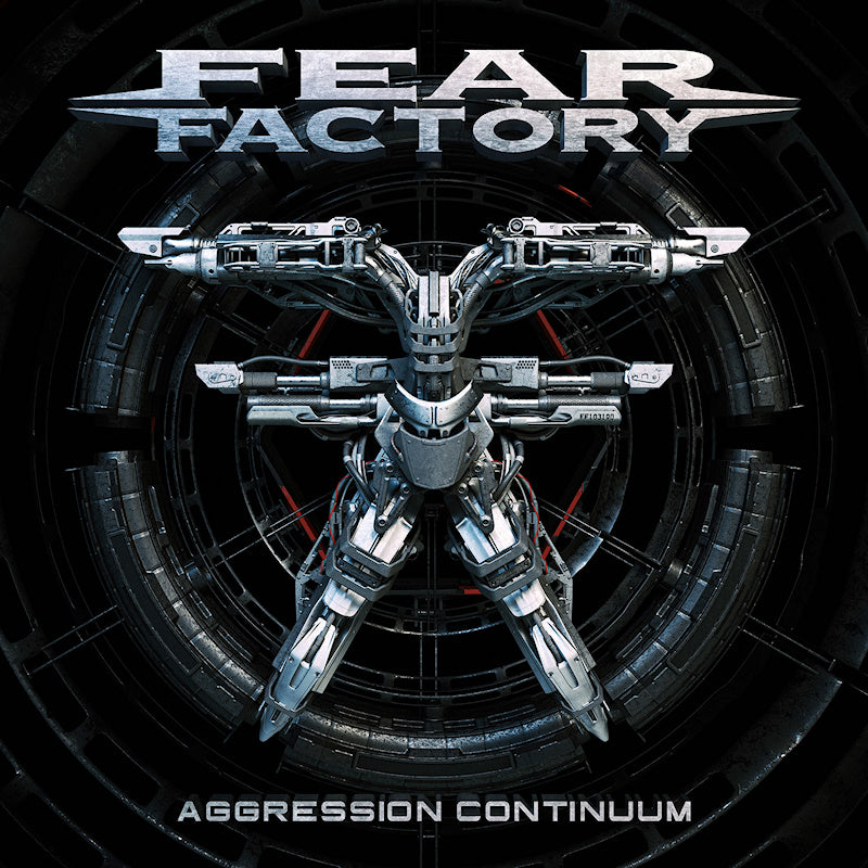 Fear Factory - Aggression continuum (Silver, Gatefold Sleeve, Coloured Vinyl LP)