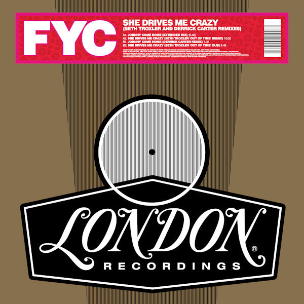 Fine Young Cannibals - She drives me crazy (seth troxler and derrick carter remixes)-rsd- (.. Crazy (Derrick Carter/S. Throxler) 12-inch maxi-single)