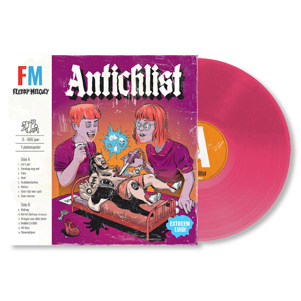 Fleddy Melculy - Antichlist (Pink, Coloured Vinyl LP)