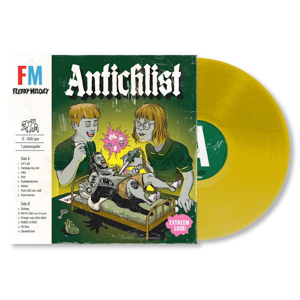 Fleddy Melculy - Antichlist (Yellow, Coloured Vinyl LP)