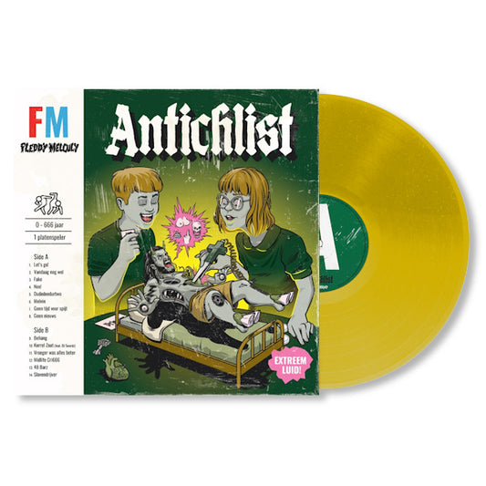 Fleddy Melculy - Antichlist (Yellow, Coloured Vinyl LP)