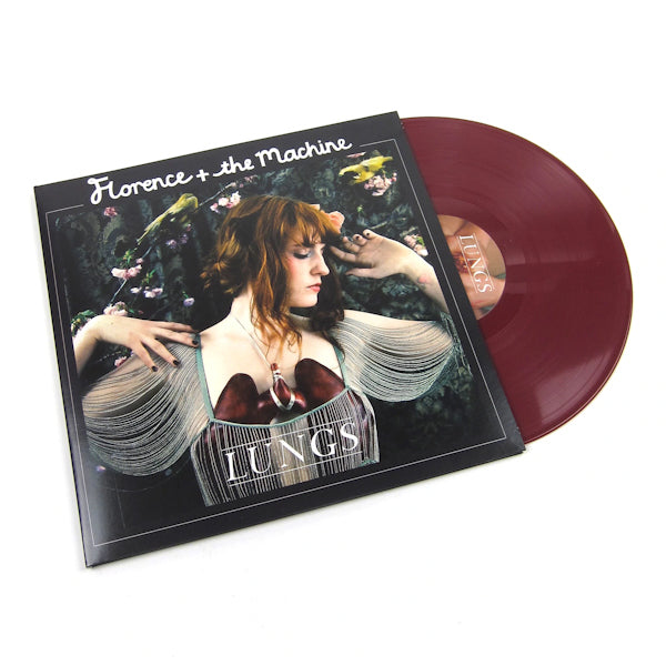 Florence + The Machine - Lungs -10th anniversary- (.. Anniversary / 180gr. Burgundy Vinyl, High Quality, Coloured Vinyl LP)