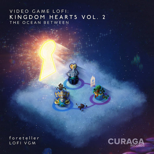 Foreteller - Video game lofi: kingdom hearts, vol. 2 - the ocean between (Purple Pink Blue 180g, High Quality, Coloured Vinyl LP)