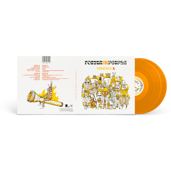 Foster the People - Torches x (deluxe edition) (Orange, Coloured Vinyl, Deluxe Edition, Anniversary Edition, Gatefold Sleeve, Bonus Track(S) LP)