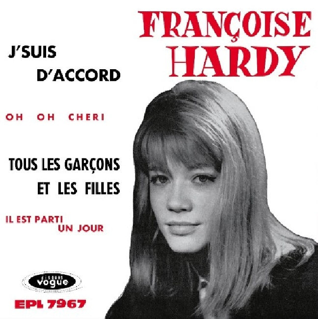 Fran?oise Hardy - J'suis d'accord / Tous les gar?ons et les filles d (7-inch single)