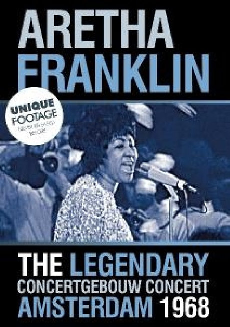 Aretha Franklin - Live at concertgebouw 1968 (.. 1968 =Pal/All Regions /Winner Edison Jazz Award 2011 DVD movie)