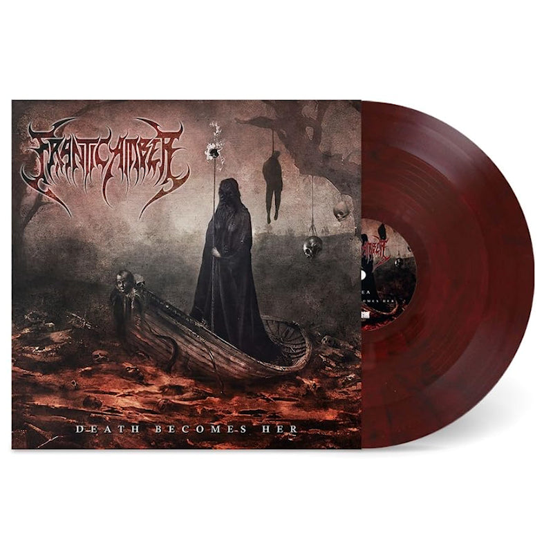 Frantic Amber - Death becomes her (Blood Red, Coloured Vinyl LP)