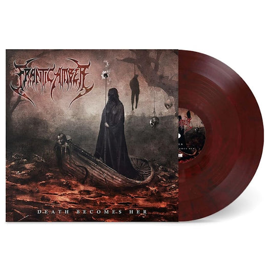 Frantic Amber - Death becomes her (Blood Red, Coloured Vinyl LP)