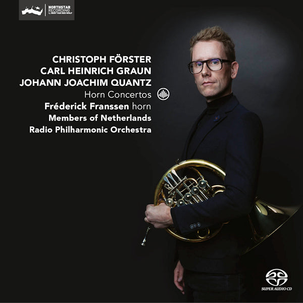 Frederick Franssen - Horn concertos (Works By Graun/Quantz/Forster, Super Audio CD CD)