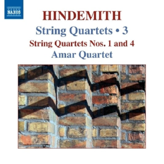P. Hindemith - String quartets vol.3 (Amar Quartet//No.1 & 4 CD)