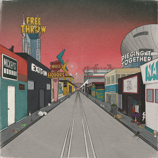 Free Throw - Piecing it together (.. Together / Opaque White Vinyl, Gatefold Sleeve, Coloured Vinyl LP)