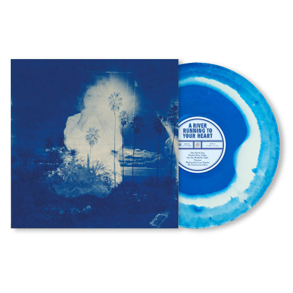 Fruit Bats - A river running to your heart (.. Heart /Blue & Bone Coloured Vinyl, Coloured Vinyl LP)
