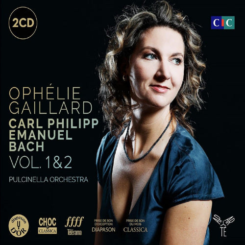 C.p.e. Bach - Vol.1 & 2 (Pulcinella Orchestra/Ophelie Gaillard CD)