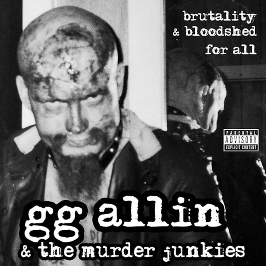 Allin, Gg & the Murder Junkies - Brutality & bloodshed for all (.. and Bloodshed For All / Clear Orange Vinyl, Transparent, Coloured Vinyl LP)