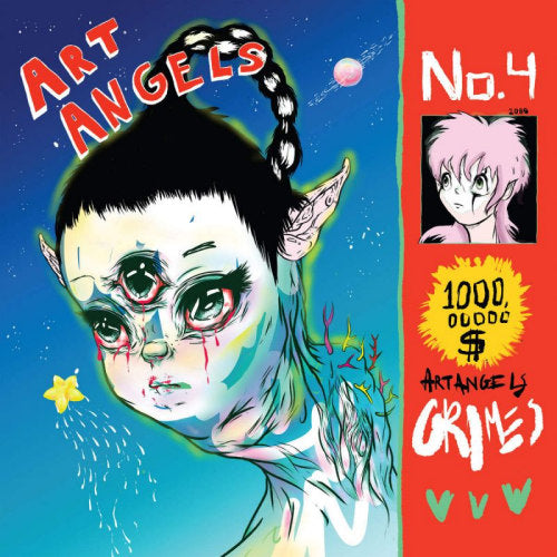 Grimes - Art angels (Gatefold Cover W/5 Full Colour 2-Sided 12" Posters, Gatefold Sleeve, Coloured Vinyl LP)