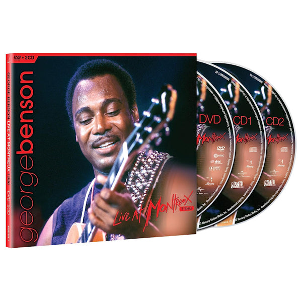 George Benson - Live at montreux 1986 (.. Montreux 1986 / Dvd+2cd, Dvd+CD CD+DVD video)