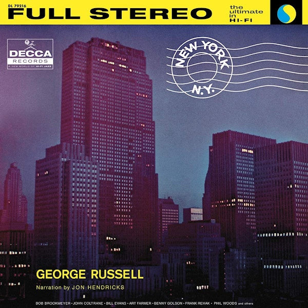 George Russell - New york, n.y. (Acoustic Sounds / 180gr., High Quality, Remastered LP)