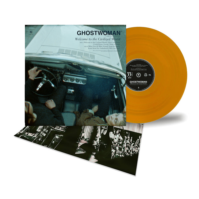 Ghost Woman - Welcome to the civilized world (orange) (Coloured Vinyl LP)
