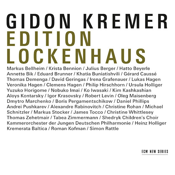 Gidon Kremer - Edition Lockenhaus (CD)