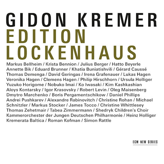 Gidon Kremer - Edition Lockenhaus (CD)