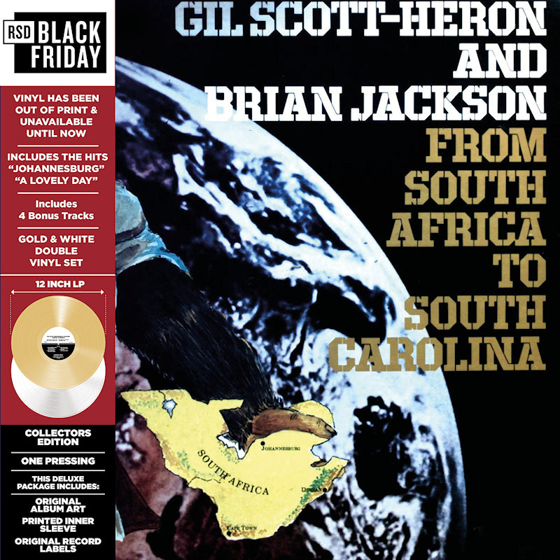Gil Scott-heron - From south africa to south carolina (Gold, Coloured Vinyl, Black Friday, Limited Edition LP)