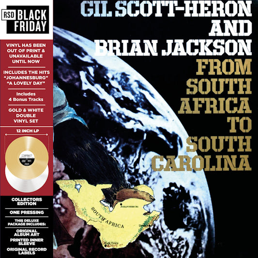 Gil Scott-heron - From south africa to south carolina (Gold, Coloured Vinyl, Black Friday, Limited Edition LP)