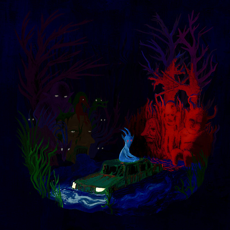 Goat Girl - Below the waste (Red, Transparent, Coloured Vinyl LP)