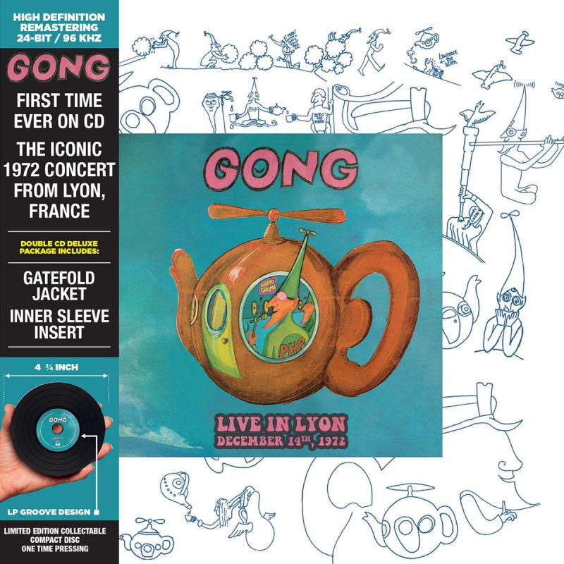 Gong - Live in lyon, december 14th, 1972 -reissue- (CD)