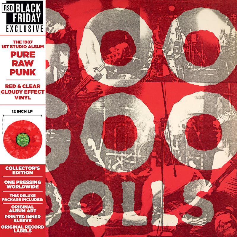 Goo Goo Dolls - Goo goo dolls (Red & Clear Cloudy Effect Vinyl / Blf 23, Obi Strip, Coloured Vinyl LP)