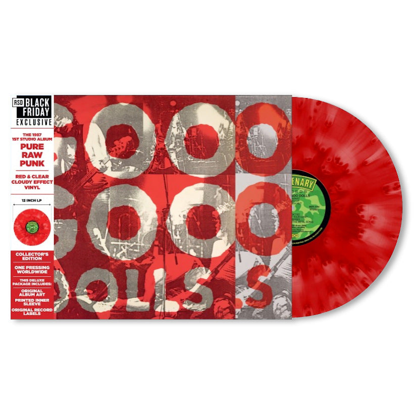 Goo Goo Dolls - Goo goo dolls (Red & Clear Cloudy Effect Vinyl / Blf 23, Obi Strip, Coloured Vinyl LP)