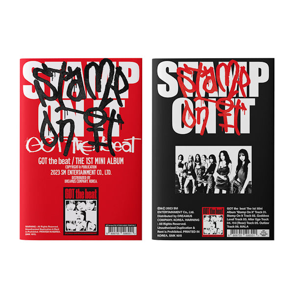 Got The Beat - Stamp on it (1st Mini Album / 2 Versions CD)