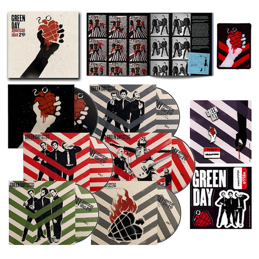 Green Day - American idiot (Anniversary Edition, Deluxe Edition, Limited Edition, Box Set Blu Ray disc music)