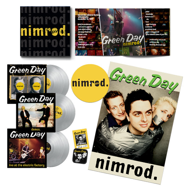 Green Day - Nimrod (.. Anniversary Edition)/Silver Vinyl, Coloured Vinyl LP)