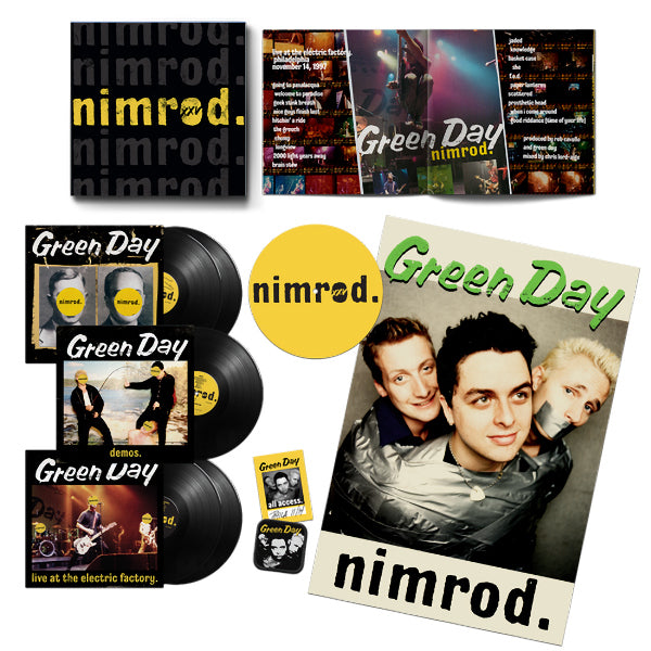 Green Day - Nimrod (.. Anniversary Edition)/5lp+Book+Poster+Patch+Slipmat LP)