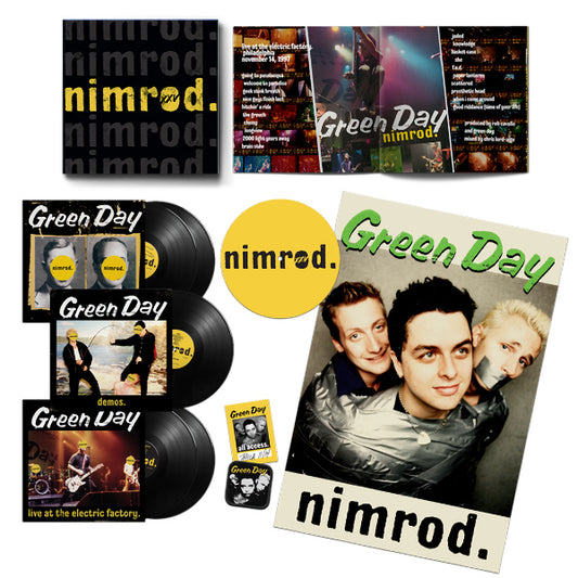 Green Day - Nimrod (.. Anniversary Edition)/5lp+Book+Poster+Patch+Slipmat LP)