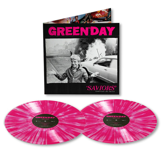 Green Day - Saviors (Pink White, Coloured Vinyl, Deluxe Edition, Limited Edition LP)