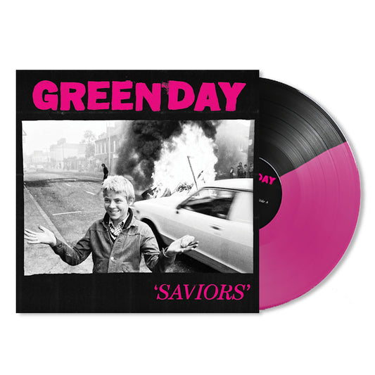 Green Day - Saviors (Pink & Black Marbled Vinyl, Coloured Vinyl LP)