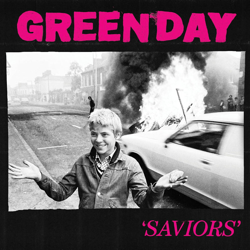 Green Day - Saviors (Pink & Black Marbled Vinyl, Coloured Vinyl LP)