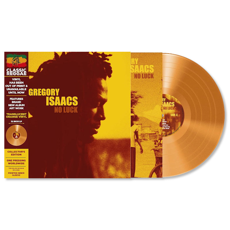 Gregory Isaacs - No luck (Orange, Transparent, Coloured Vinyl, Limited Edition, Remastered LP)