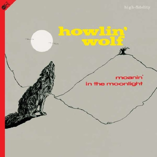 Howlin' Wolf - Moanin' in the moonlight (.. Moonlight/180gr./15 Bonus Tracks+ Digipack, High Quality, Digipak LP)