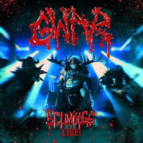 Gwar - Scumdogs xxx live (.. Live / Blue Marble Vinyl, Gatefold Sleeve, Coloured Vinyl LP)