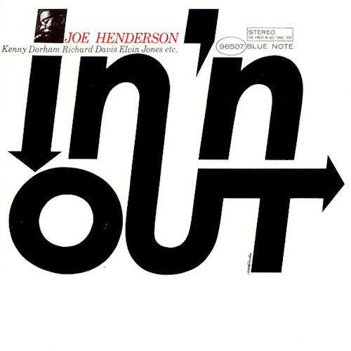 Joe Henderson - In 'n out (180gr. / Reid Miles Covers Serie Prt.1, High Quality LP)