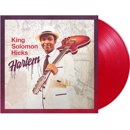 King Solomon Hicks - Harlem (Red Transparent Vinyl / 180gr., High Quality, Coloured Vinyl LP)