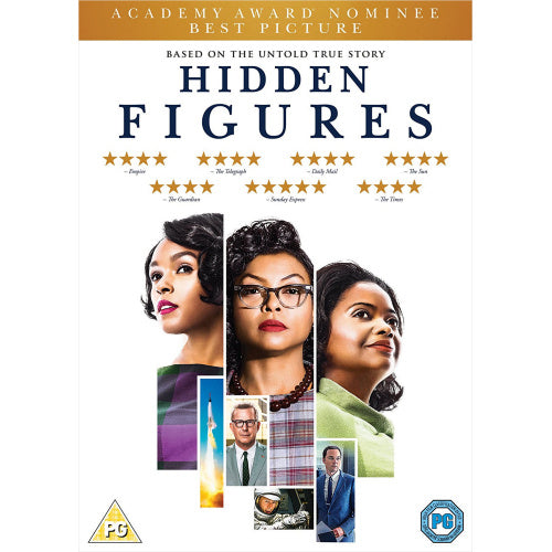 Movie - Hidden figures (Uk Version /Cast: /Cast: Taraji P. Henson, Kevin Costne DVD movie)
