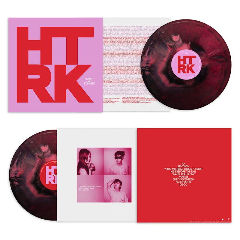 Htrk - Marry me tonight (pink & black) (Pink LP)