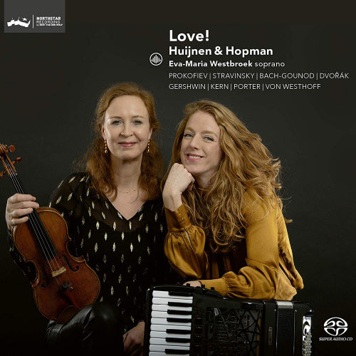 Huijnen & Hopman - Love! (Works By Prokofiev/Stravinsky/Bach/Dvorak/Gounod A.O., Super Audio CD CD)