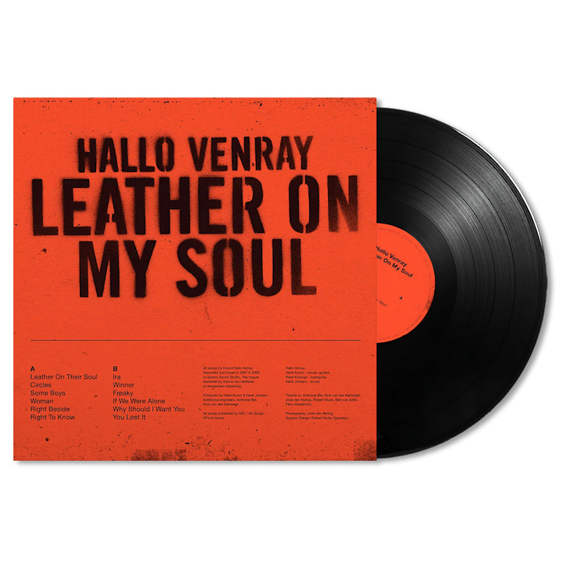 Hallo Venray - Leather on my soul -2024 reissue- (High Quality, Gatefold Sleeve, Reissue LP)